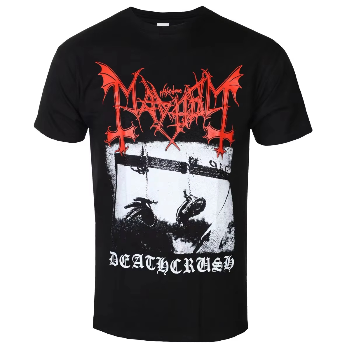 Mayhem Graphic Cotton Tshirt U - Streetwear Brand Vintage ulasan dan harga
