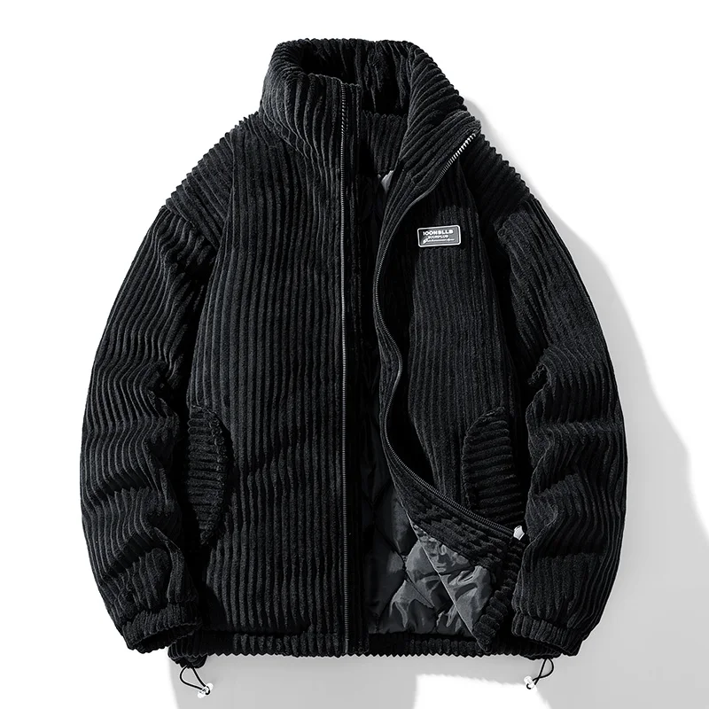 Men Winter Corduroy Puffer Jac - Streetwear Brand Clothing ulasan dan harga